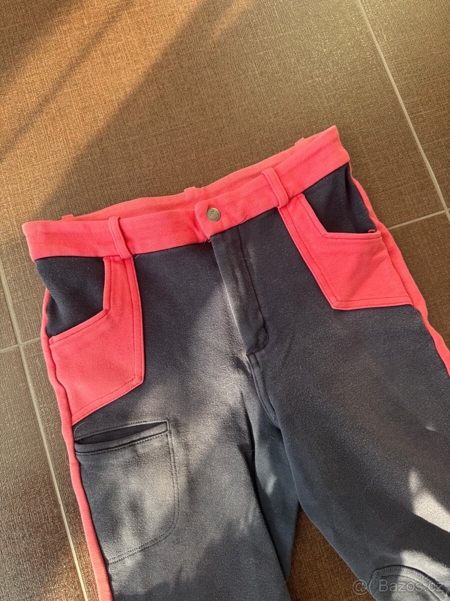 Jezdecké modro-růžové rajtky - 2