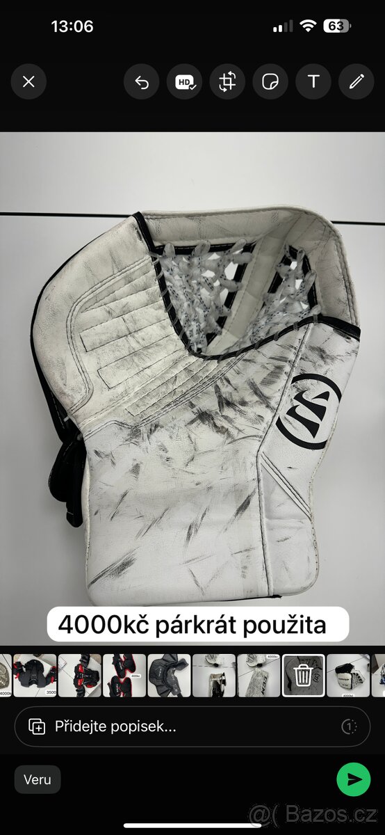 Hokejová Brankářská výstroj - 2