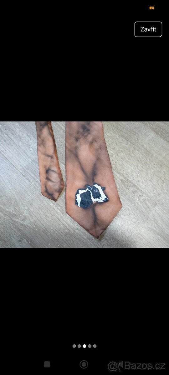 Kravata s holštýnskou krávou - 2