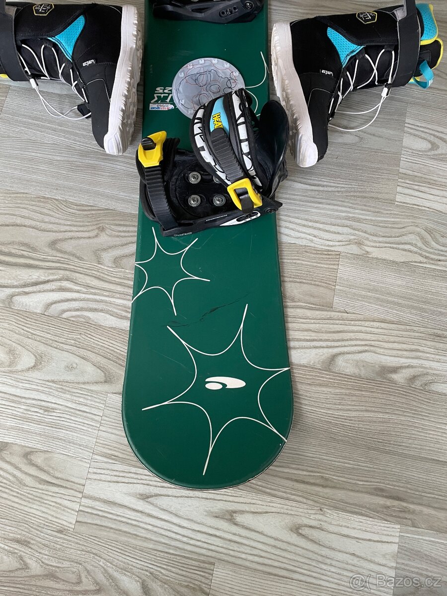 Snowboard 125 cm + boty 34-35 - 2