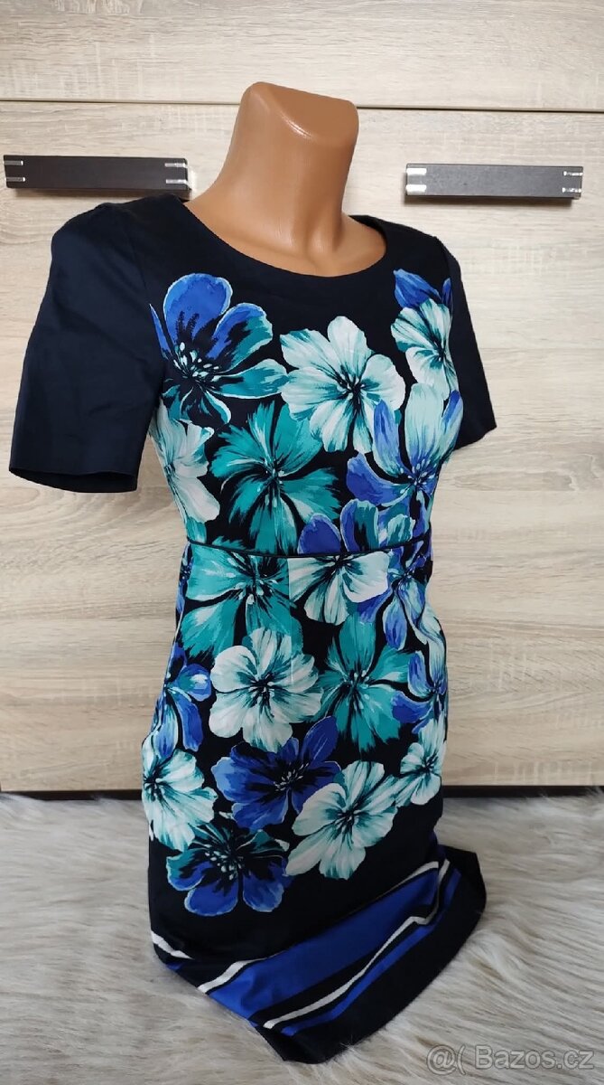 Šaty s květy - XS - 2