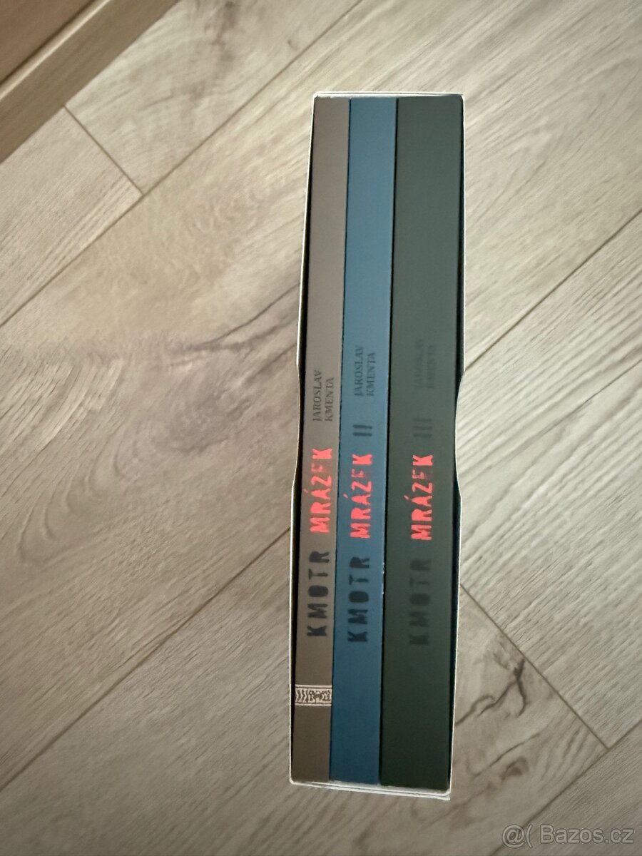 Prodám knihu Kmotr Mrázek trilogie - 2