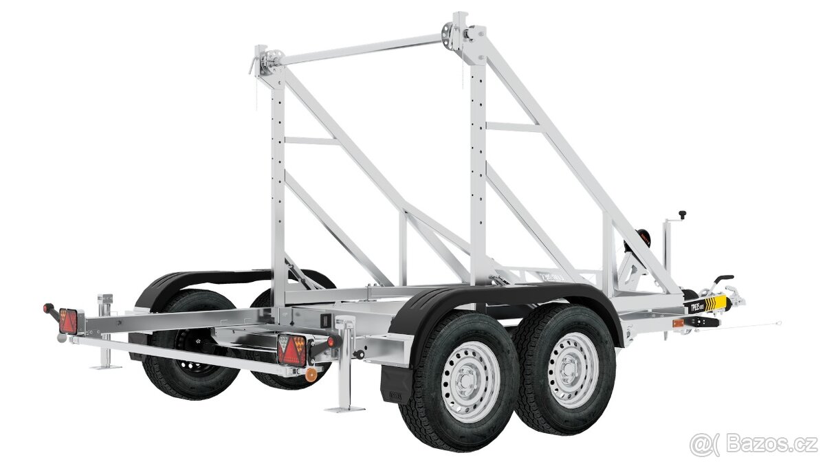 Přívěs na kabelové bubny a cívky - 2