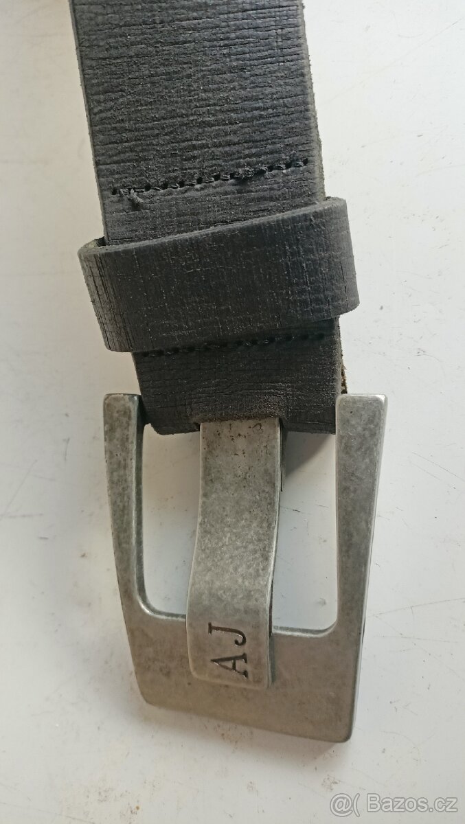 Kožený opasek Armani - 2