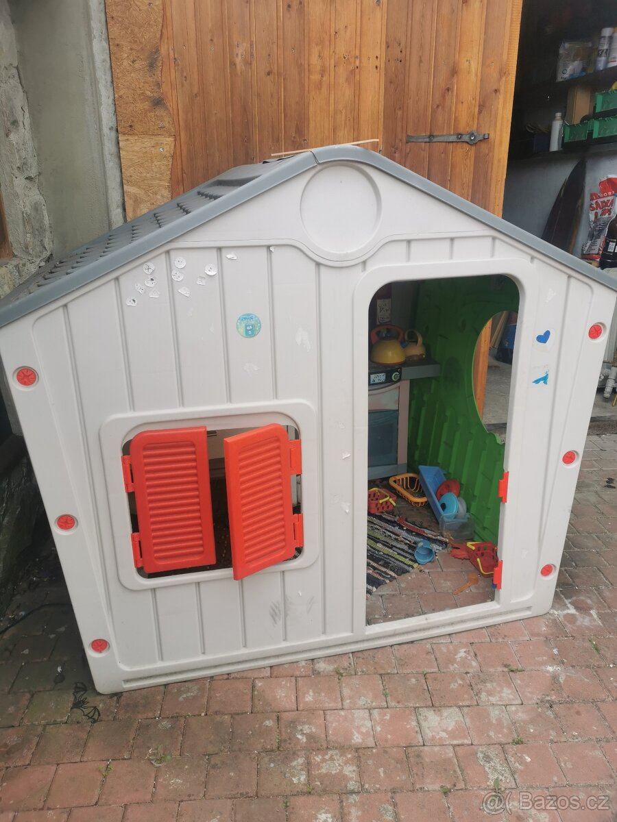Dětský venkovní plastový domeček - 2