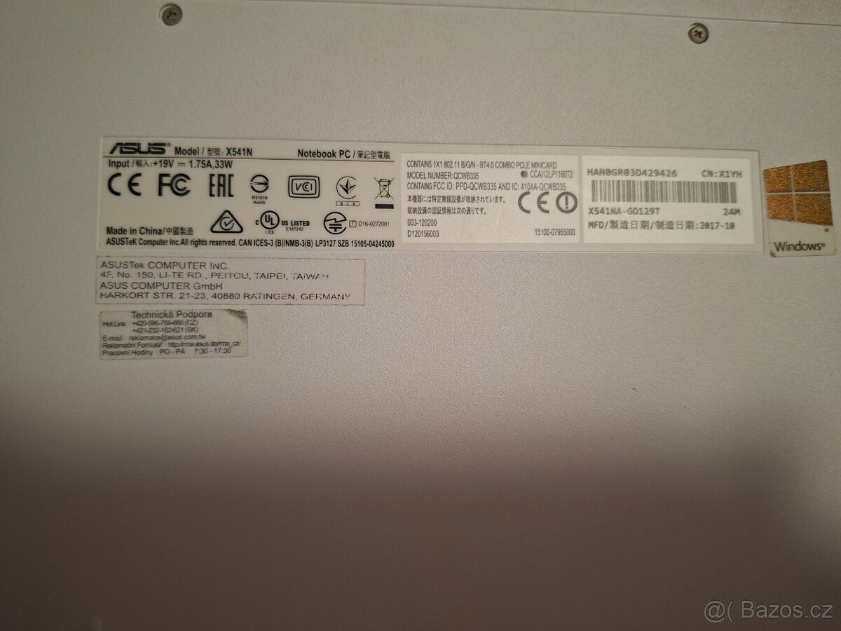 Asus X541N - 2