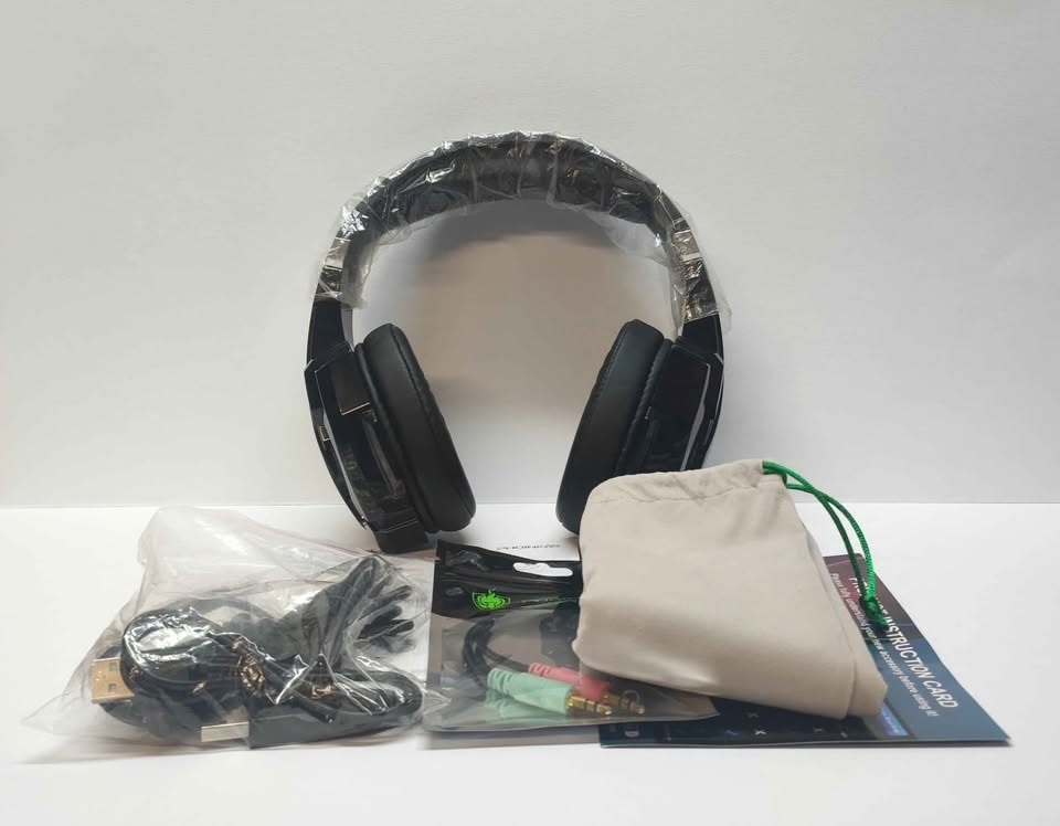 Bezdrátová herní sluchátka Phoinikas G9000MAX s mikrofonem - 2