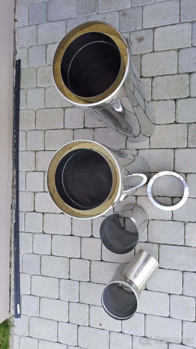 Komínová nerezová vložka průměr 200mm - 2