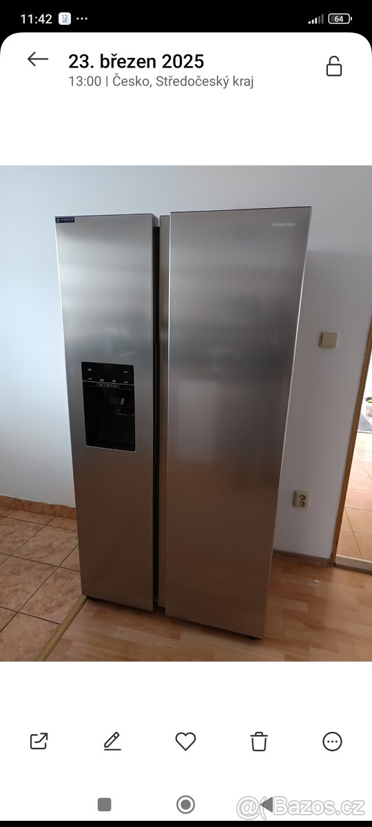 Americká lednice Hisense - 2