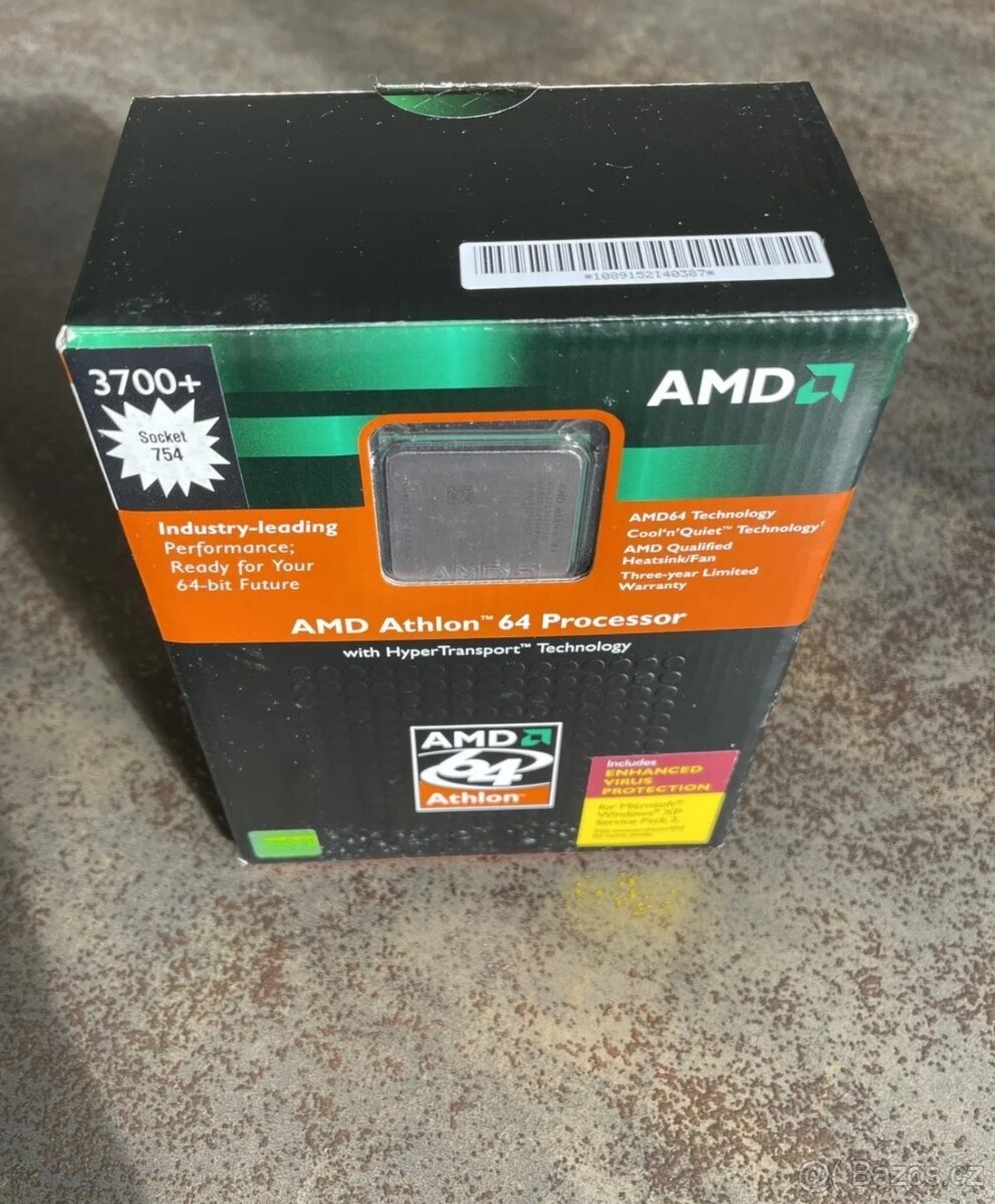 AMD Athlon 3700+ Clawhammer, socket 754 - 2