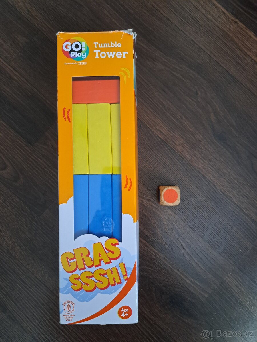 Dřevěná hra padající věž - 2