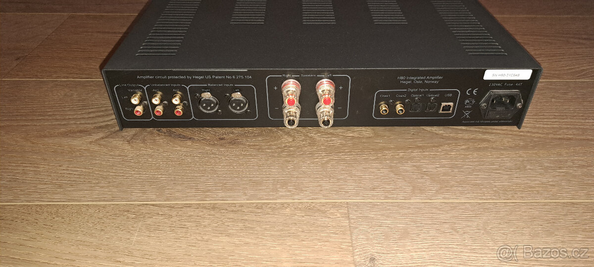 Prodám zesilovač Hegel H80 - 2