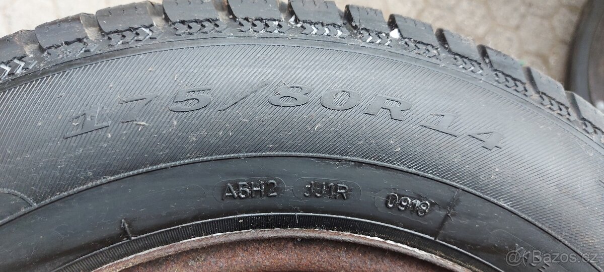 Zimní pneu 175/80R14 Debica (14) - 2
