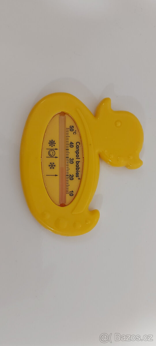 Vanička, podložka do vaničky a teploměr - 2