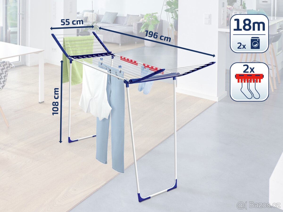 Sušák na prádlo Leifheit Pegasus 180 Solid Maxx - 2