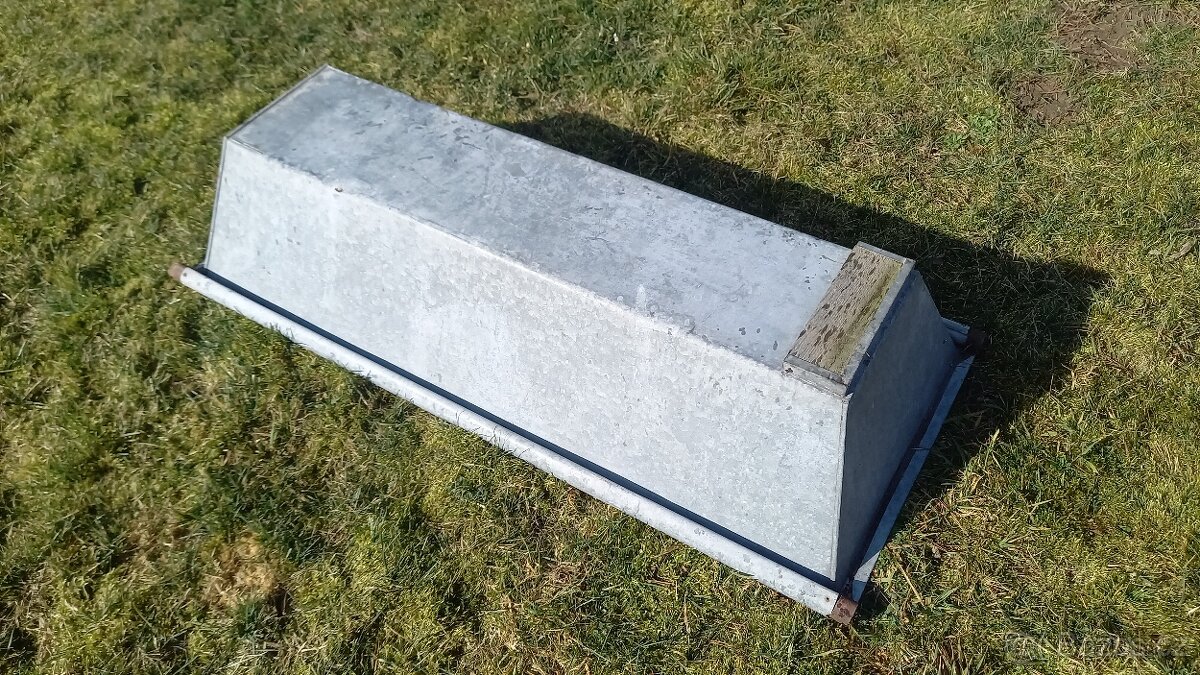 Plechová vana necky - 2