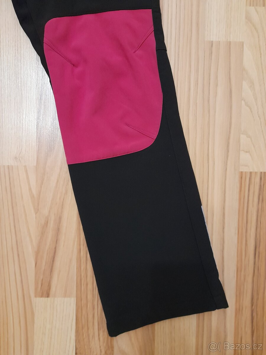 Softshellové kalhoty s fleecem, zateplené vel. 140/146 - 2