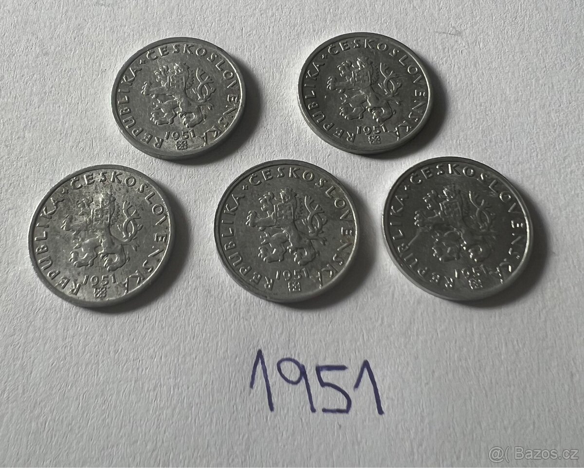 20h ČESKOSLOVENSKO 1951 - 2