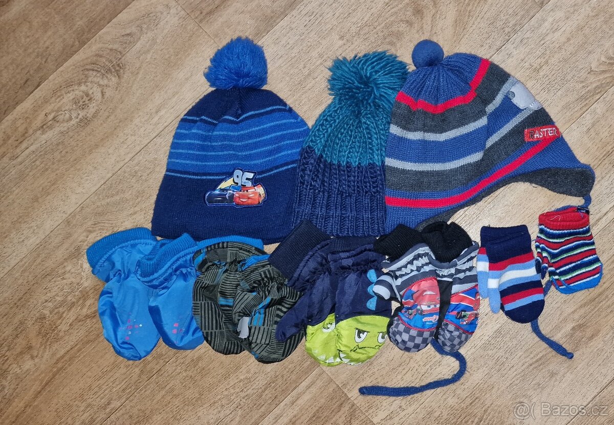 Zimní oblečení velikost 92-98 - 2