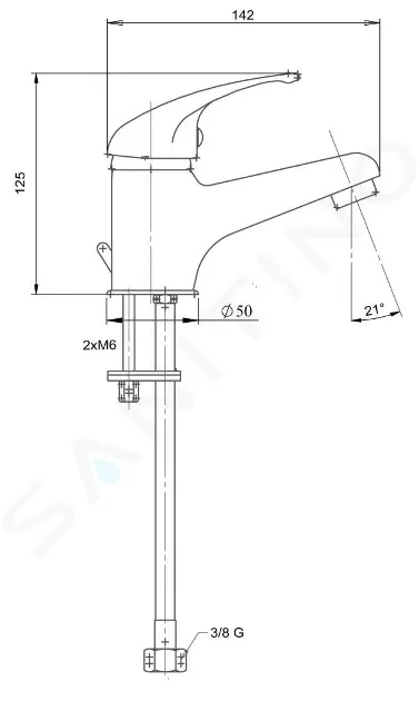 Umyvadlová baterie - 2