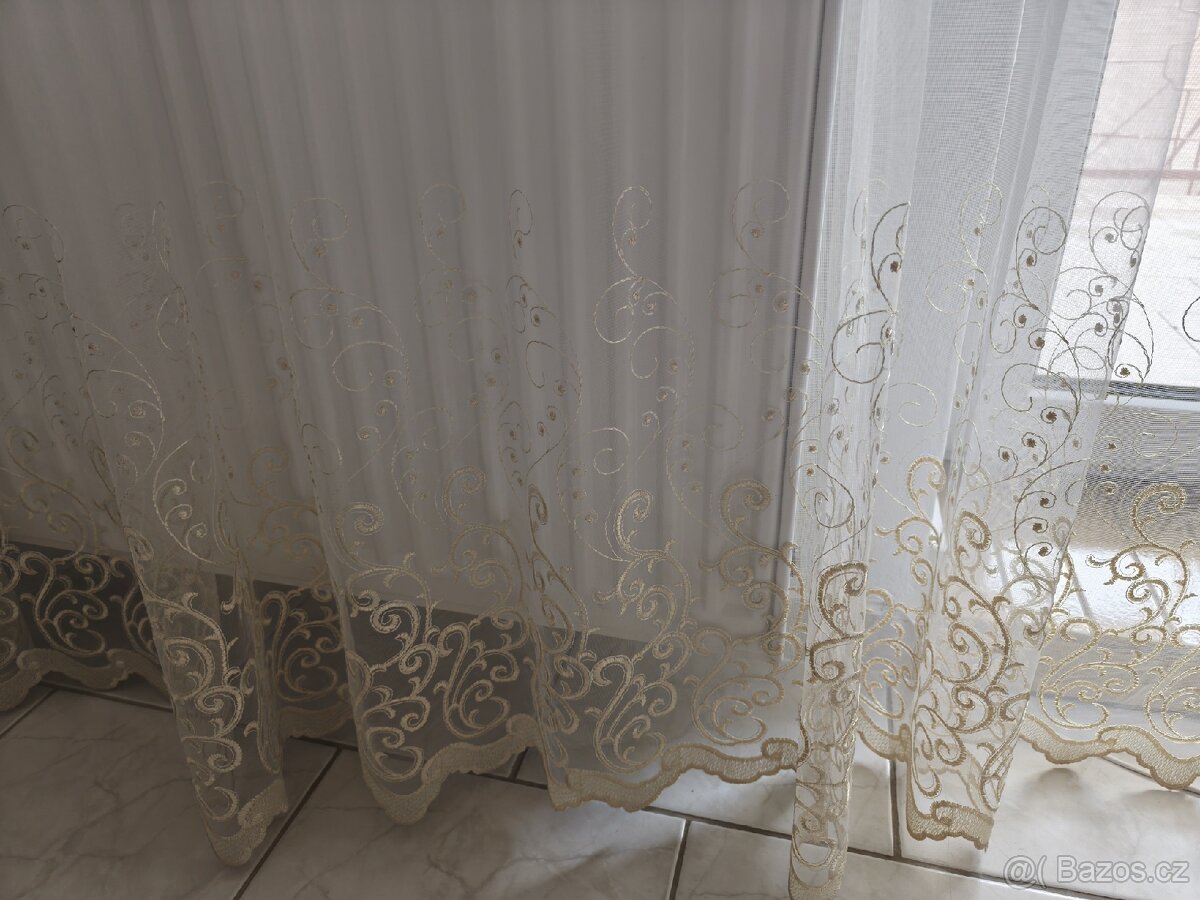 Záclona nejen do obýváku - 2