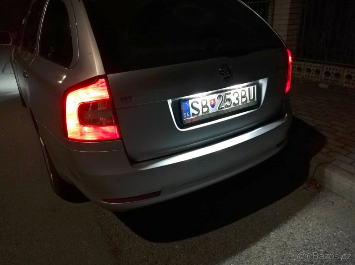 LED OSVETLENIE ŠPZ EVČ ZNAČKY - BIELE - 2