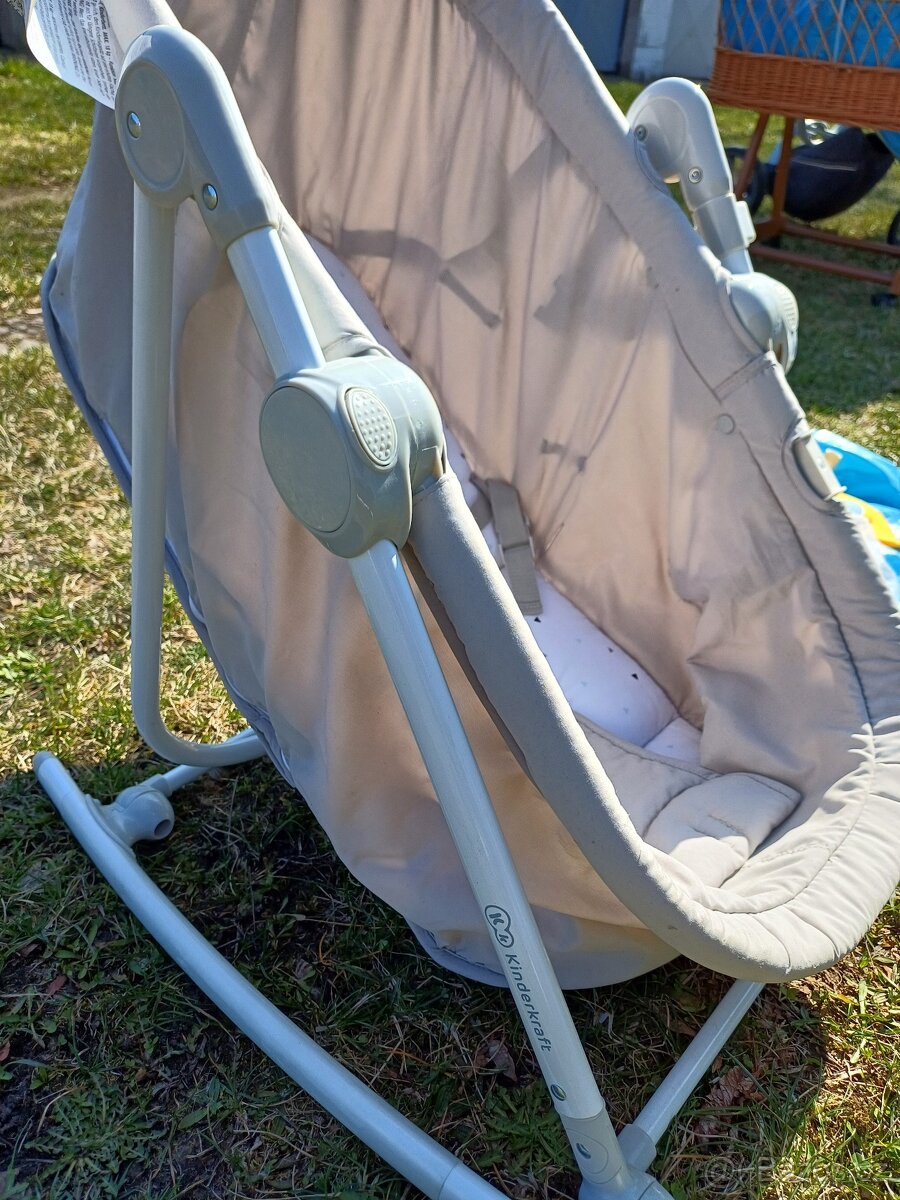 Lehátko Kinderkraft 5v1 Nola Forest Yellow - 2