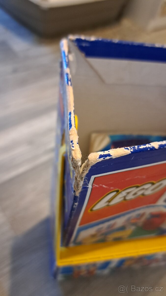 Krabice Lego Basic 90. léta + návod / letáčky - 2