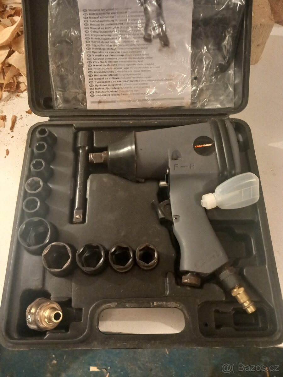 Pneumatický rázový utahovák - 2