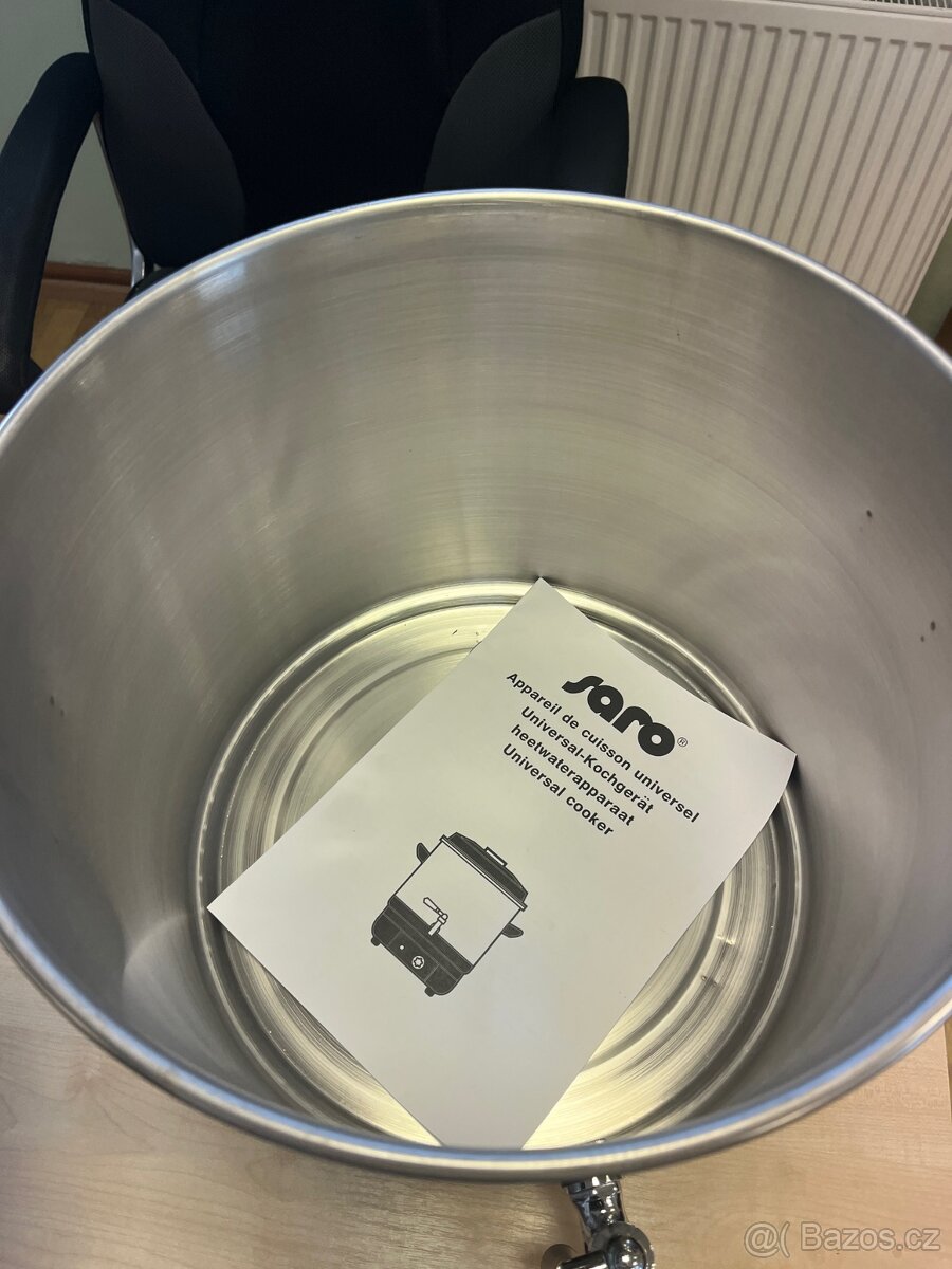 Vařič a ohřívač vína, objem 25 l, 230V - 2