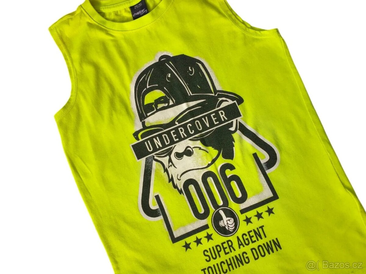 5 chlapeckých tílek vel.146/152 - 2