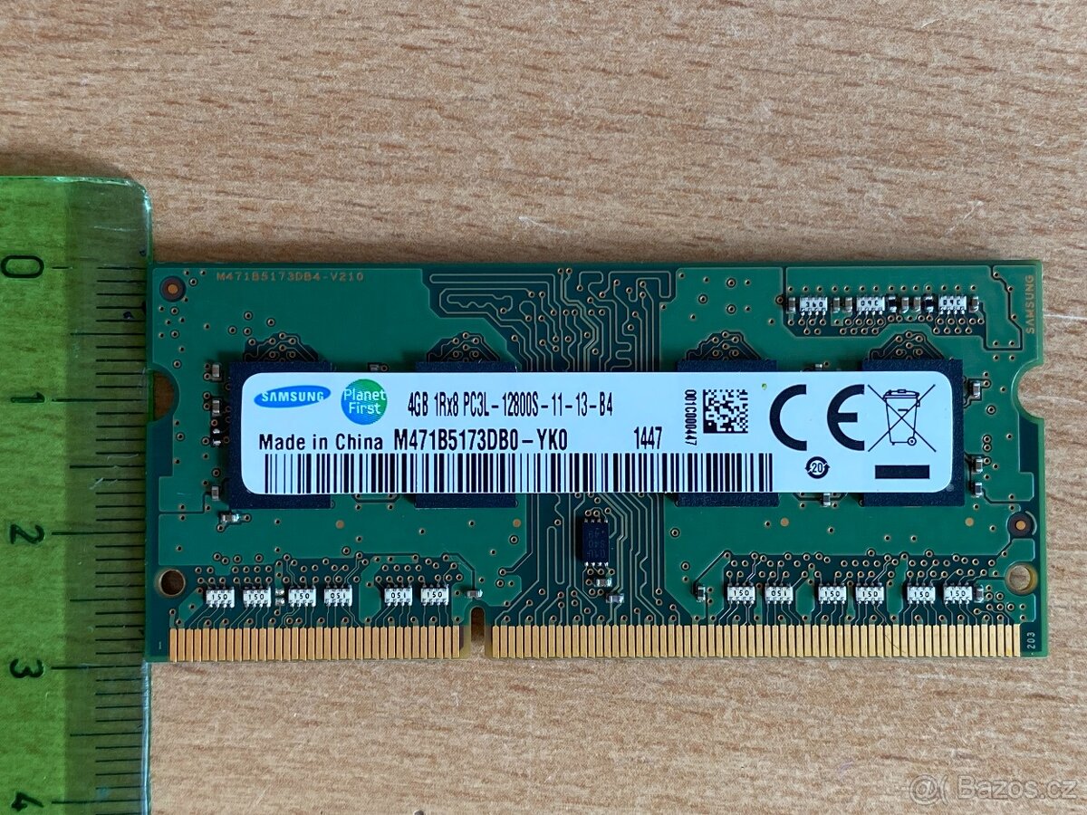 paměť RAM SO-DIMM 4 GB - 2