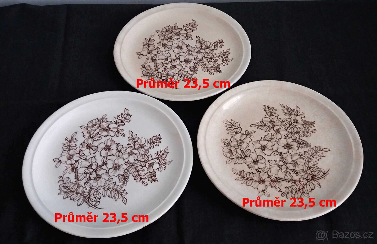 Prodám zachovalé talíře a mísy z minulého století - 2