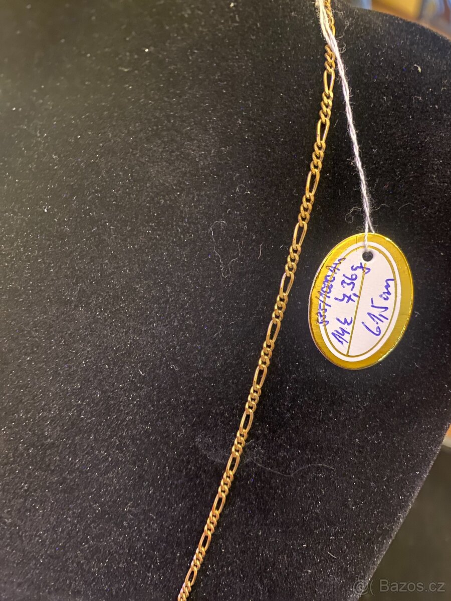 14k Zlatý řetízek - 2