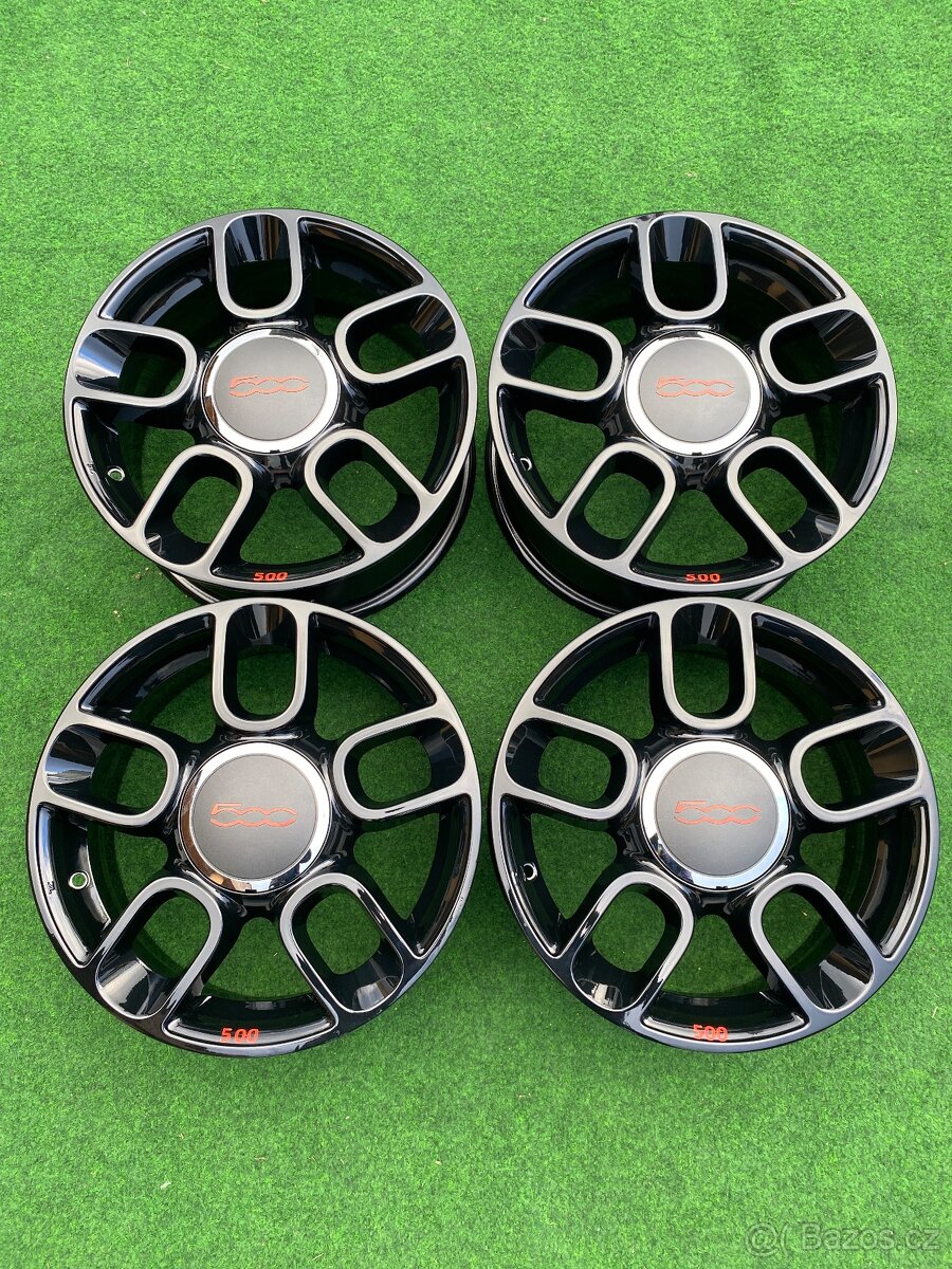 ALU KOLA FIAT 500 4X98 R15’ BLACK EDITION - 2