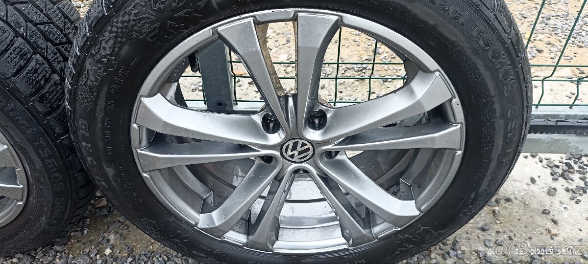 Zimní sada alu kol VW T5 Multivan r18 - 2