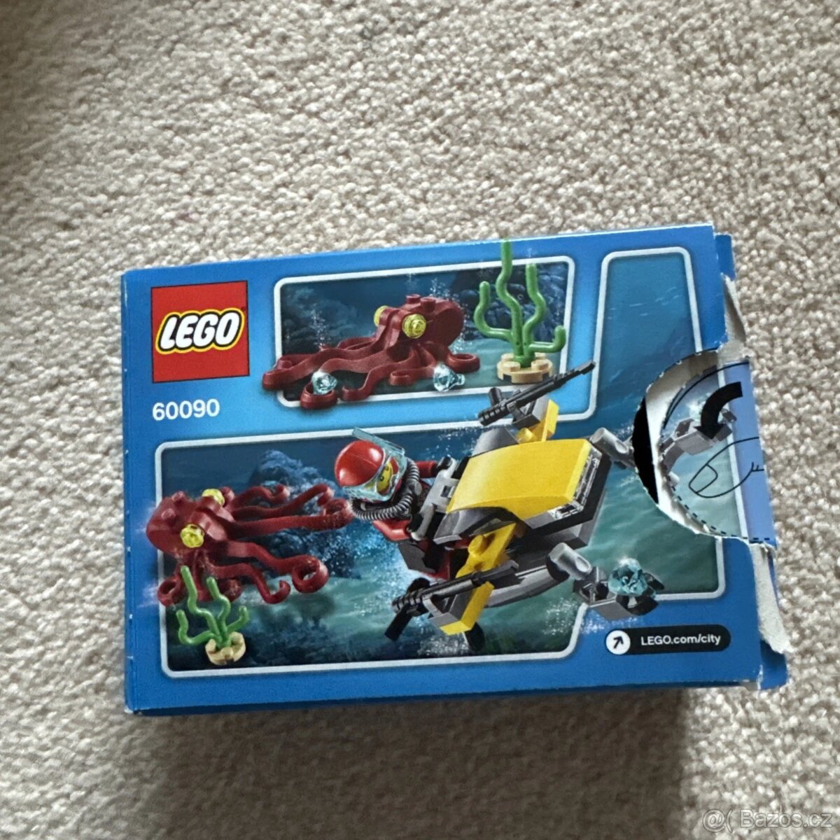 LEGO CITY Hlubokomořský potápěčský skútr (60090) - 2