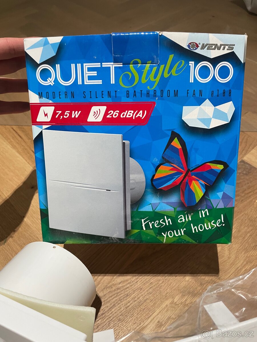 Ventilátor Vents Quiet Style 100 TH - 2