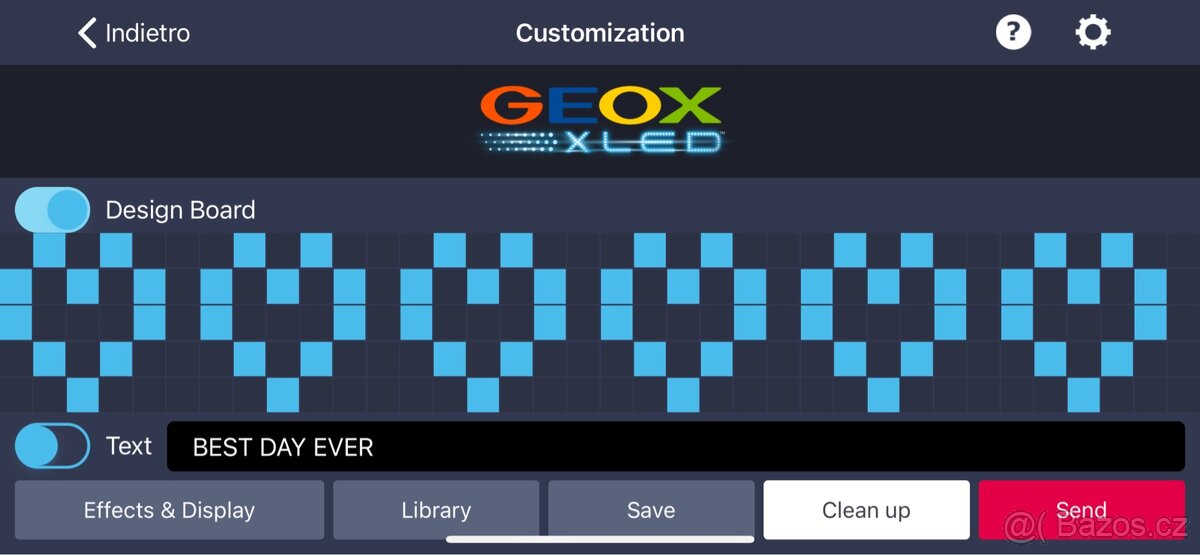 Boty s led osvětlením na aplikaci Geox Respira vel. 40 - 2