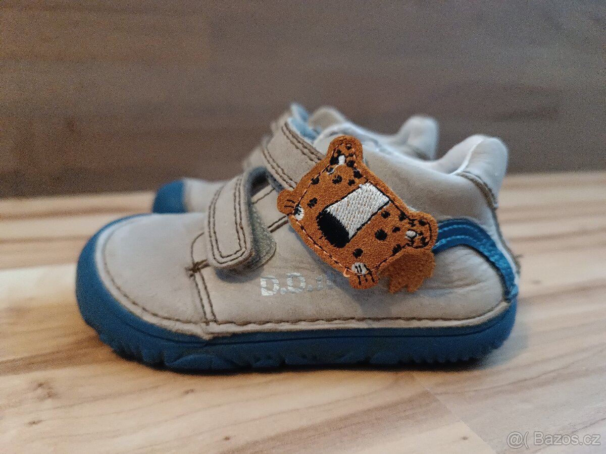 Celoroční botičky/šedé D.D.Step - 2