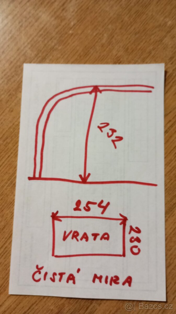 Pojízdná garážová vrata - 2