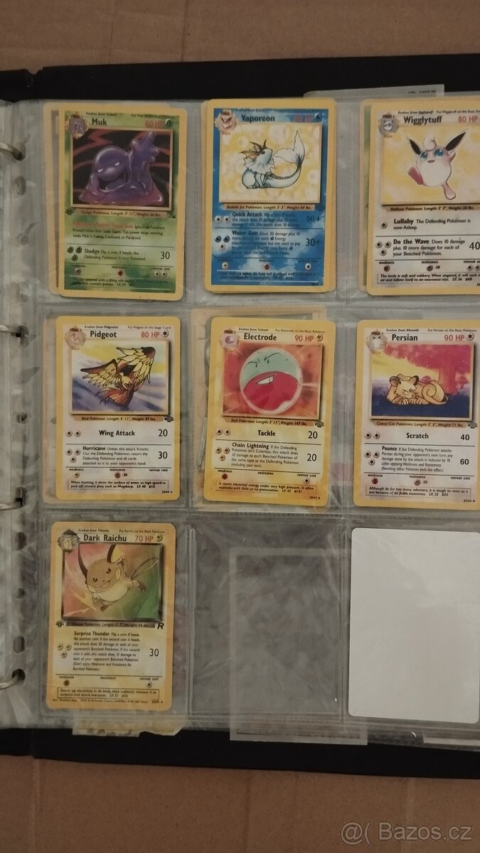 Pokémon Karty 1999 1. Edice - 2