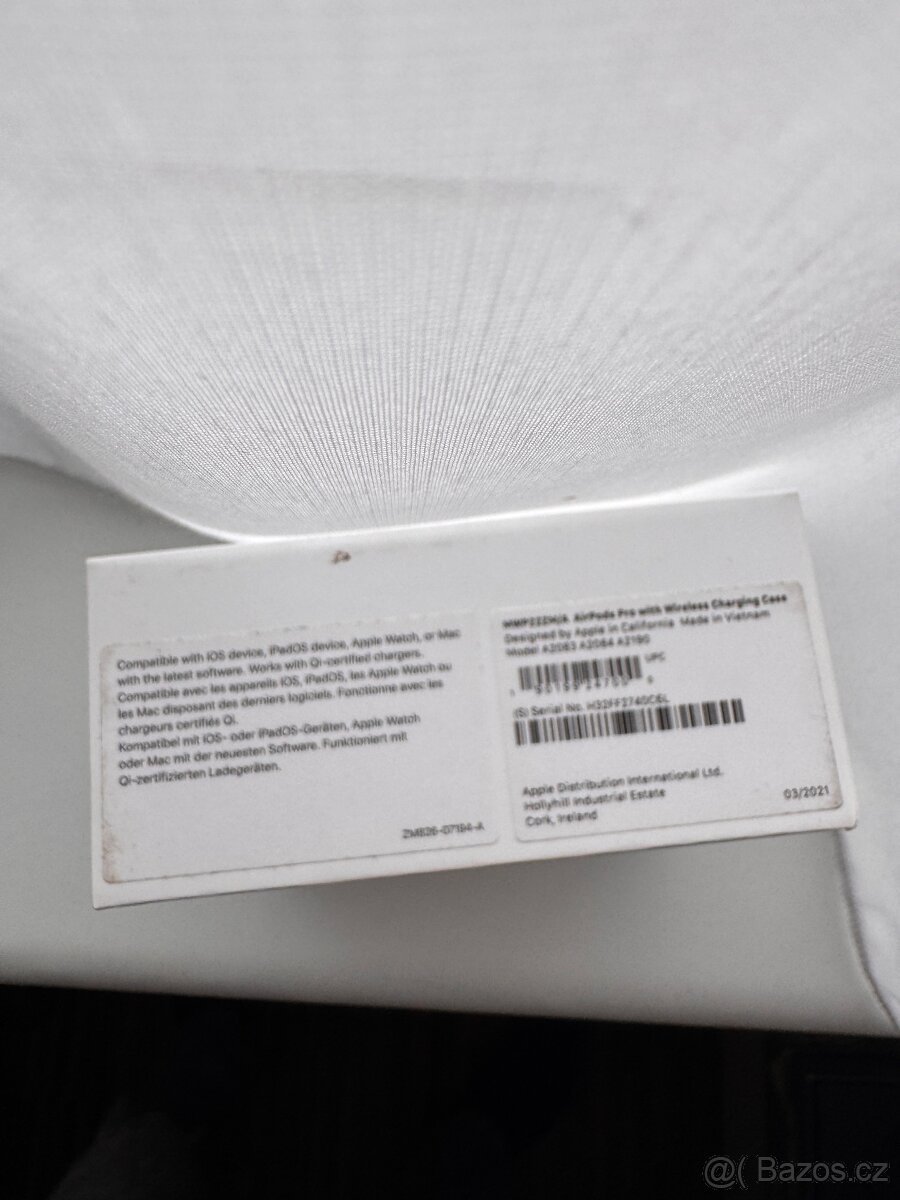 Apple krabice orginal airpod pro - 2