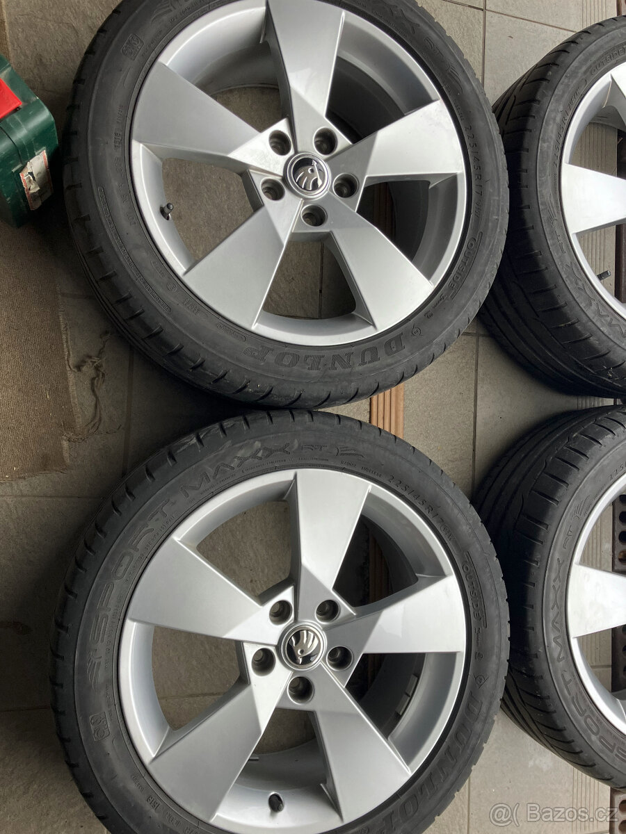 alu kola 5x112, orig octavia 3 - 2