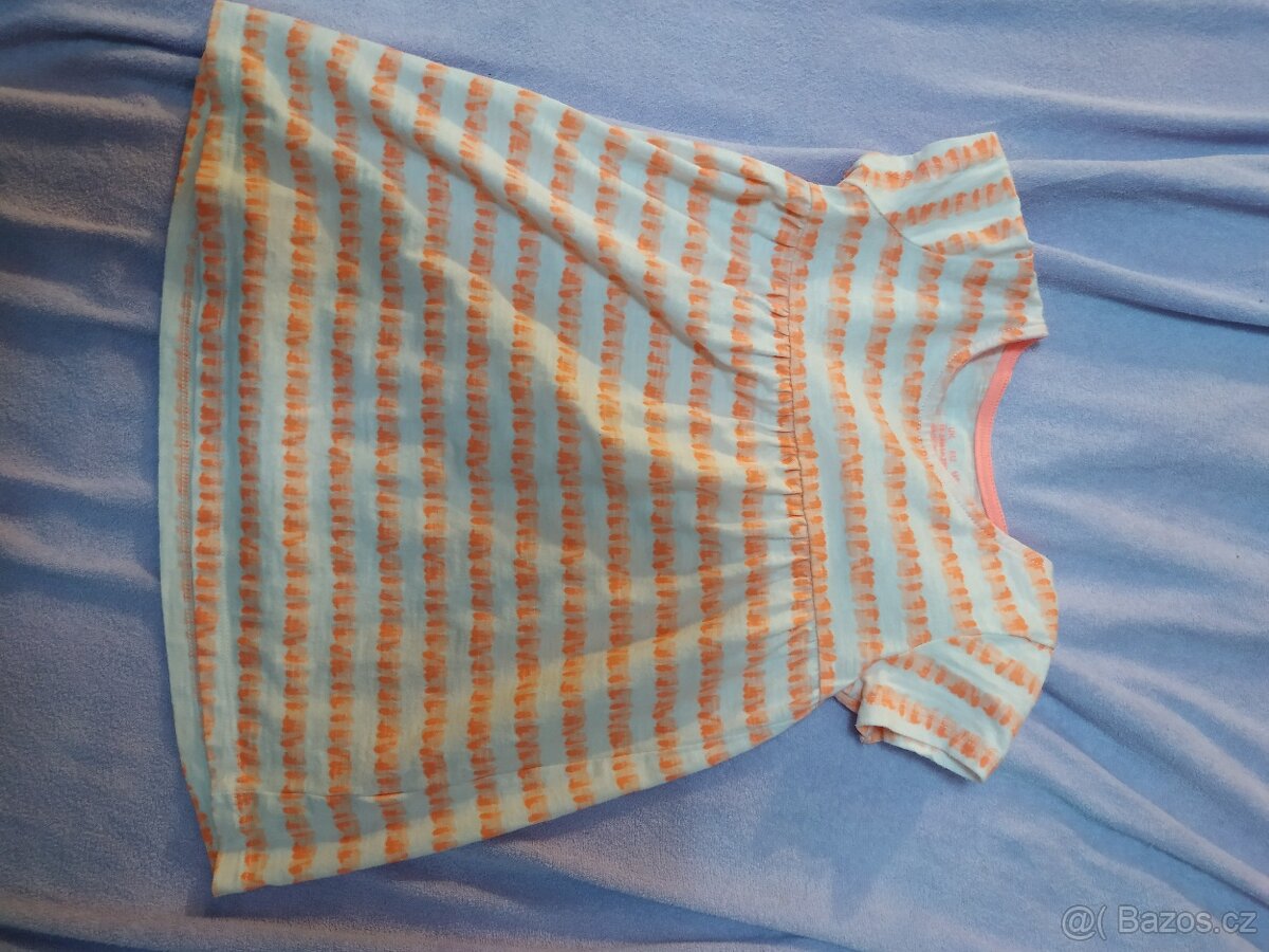 Dívčí delší tričko, šaty F&F 18-24 m - 2