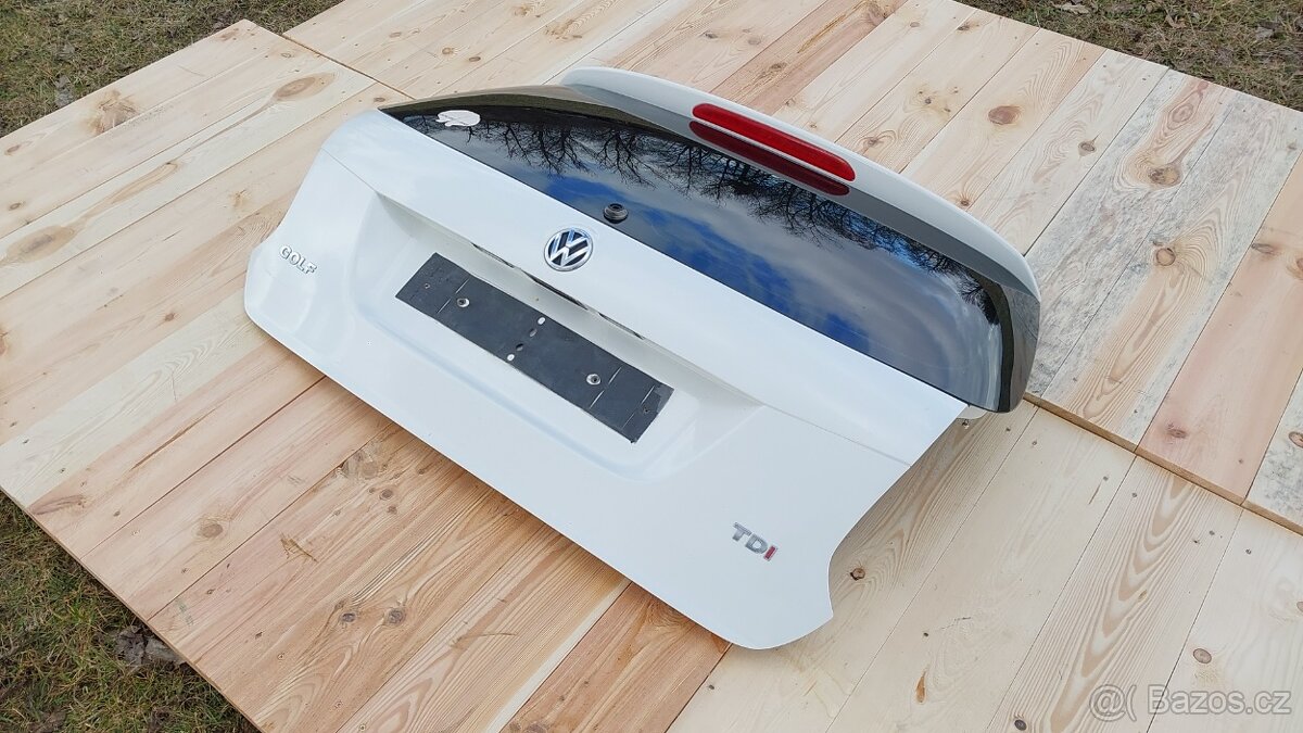 VW Golf 6 – Dveře kufru combi bílé - 2