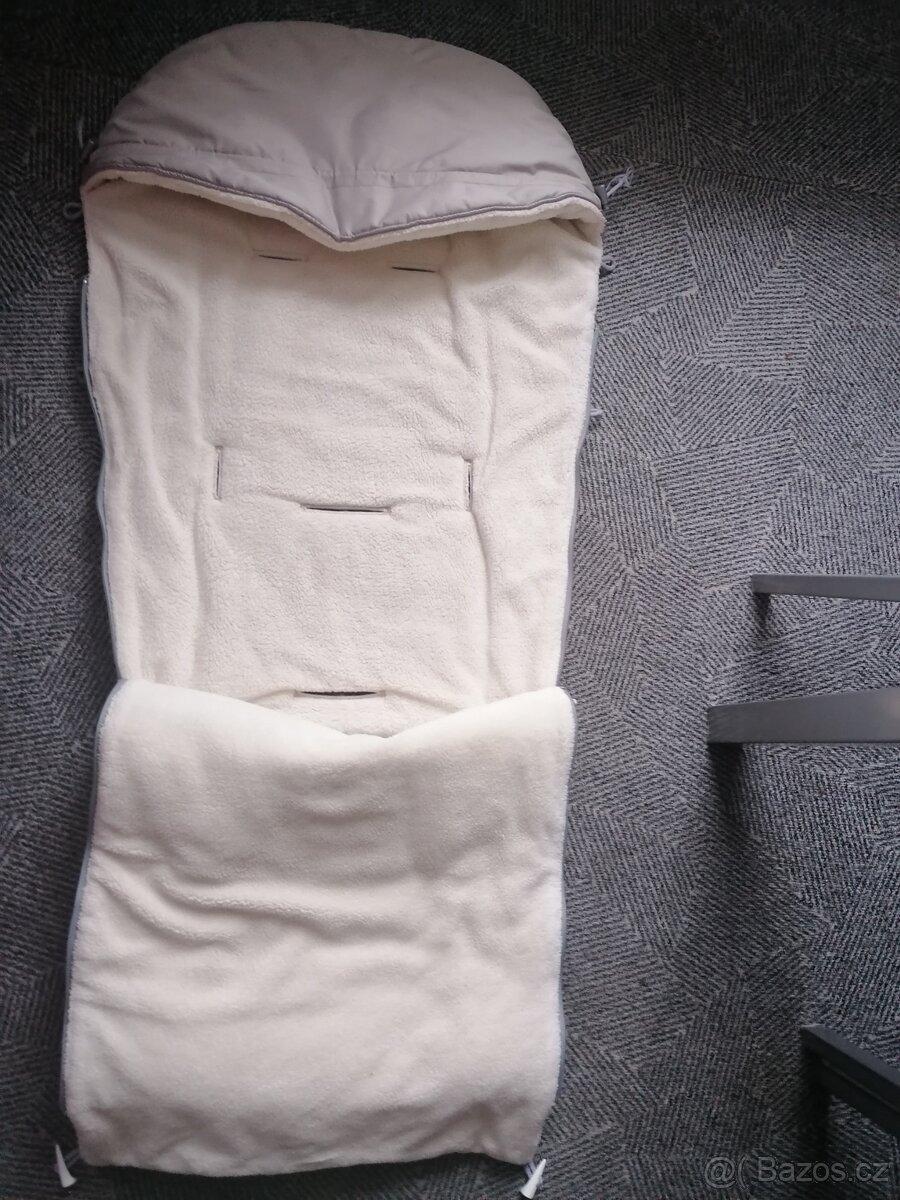 Nádherný zimní fusak béžový RICHELIEU TOPSTAV - 2