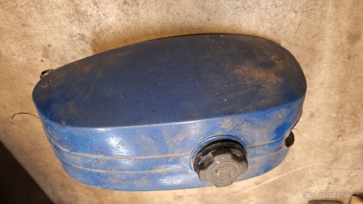 Jawa 634 nádrž modrá - 2