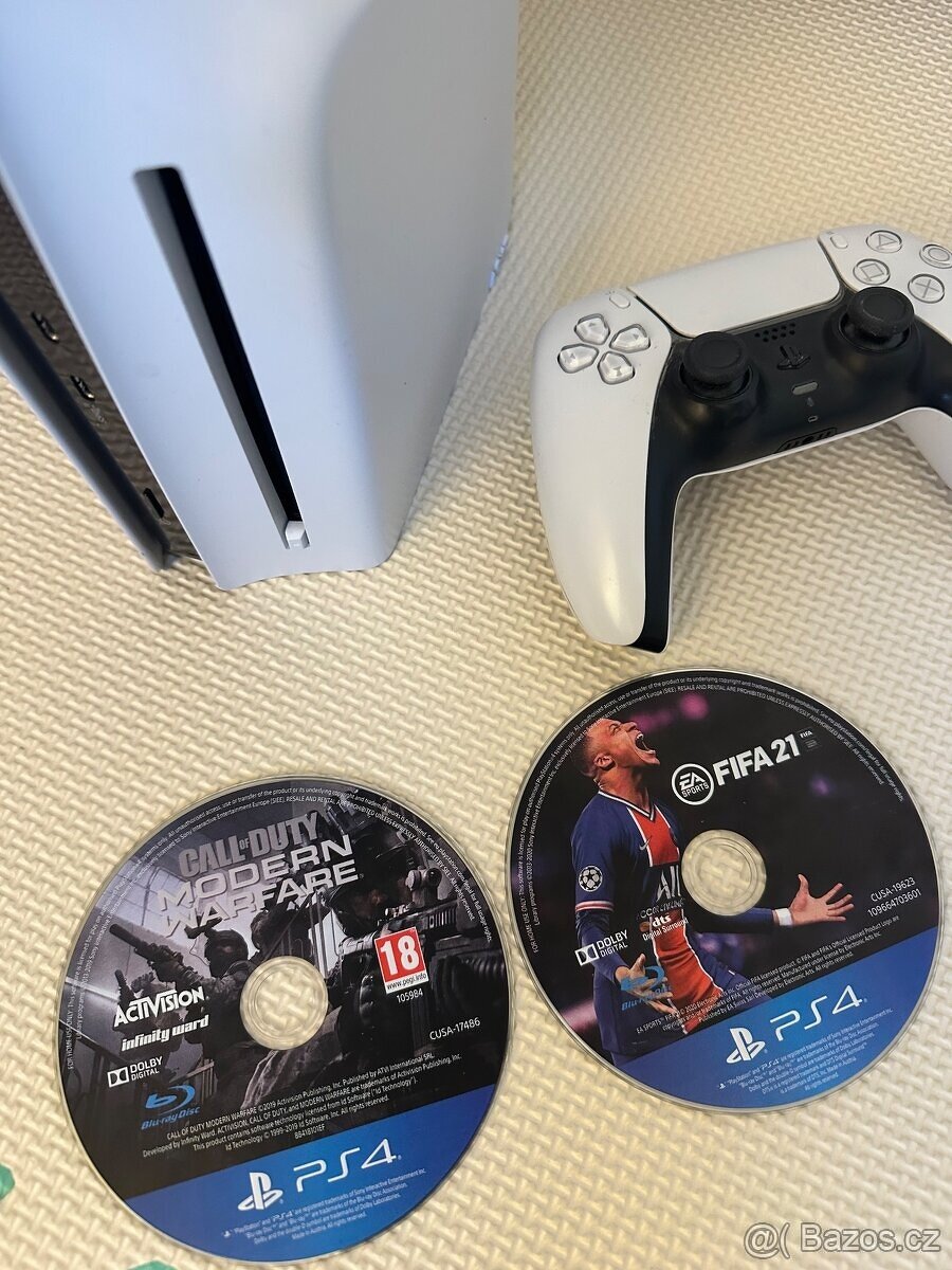 Playstation 5 slim + hry - 2