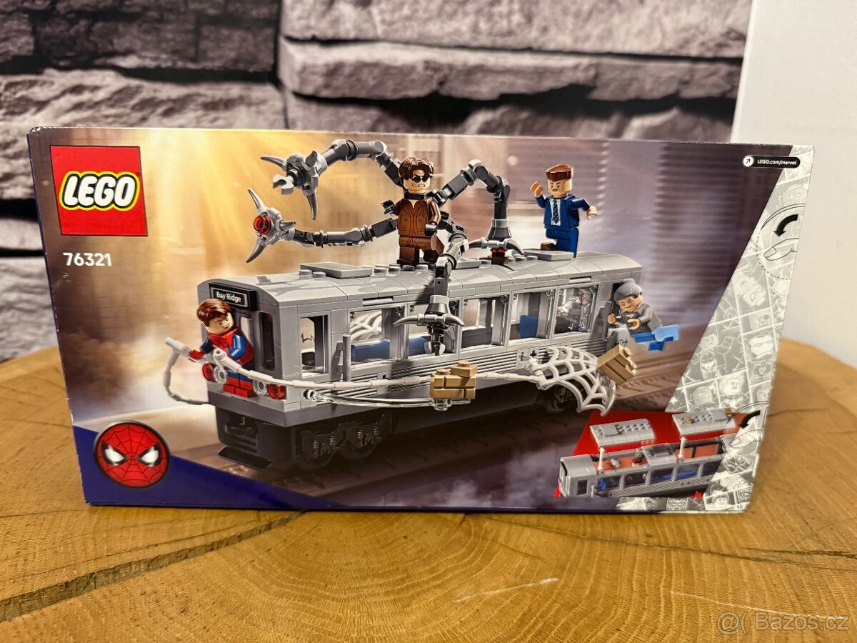 Lego 76321 Train Scene Spiderman 2 nové bez figurek - 2